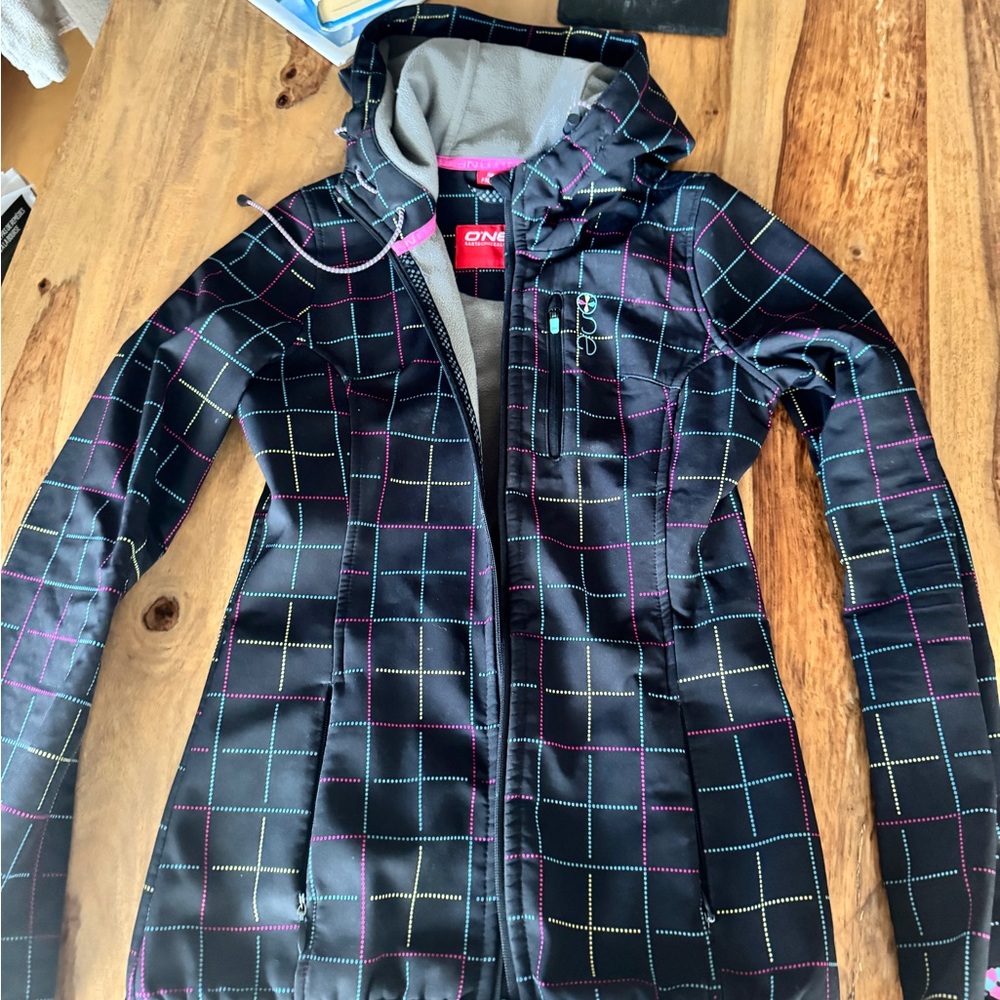 Colorful Grid Pattern Jacket - Picture 3 of 4
